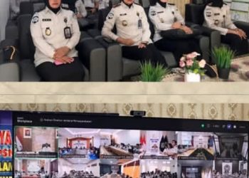 Tingkatkan Kinerja dan Integritas, Dirjenpas Berikan Pengarahan Pelaksanaan Tugas dan Fungsi Secara Virtual