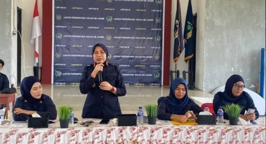 Perkuat Barisan Pengamanan Pusat, Lapas Perempuan Kelas IIB Jambi Lepas Petugas Alih Tugas ke Ditpamintel Ditjenpas
