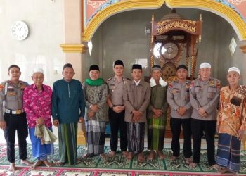 Kapolsek Bahar Selatan Gelar Jumat Keliling di Masjid Besar Attaqwa