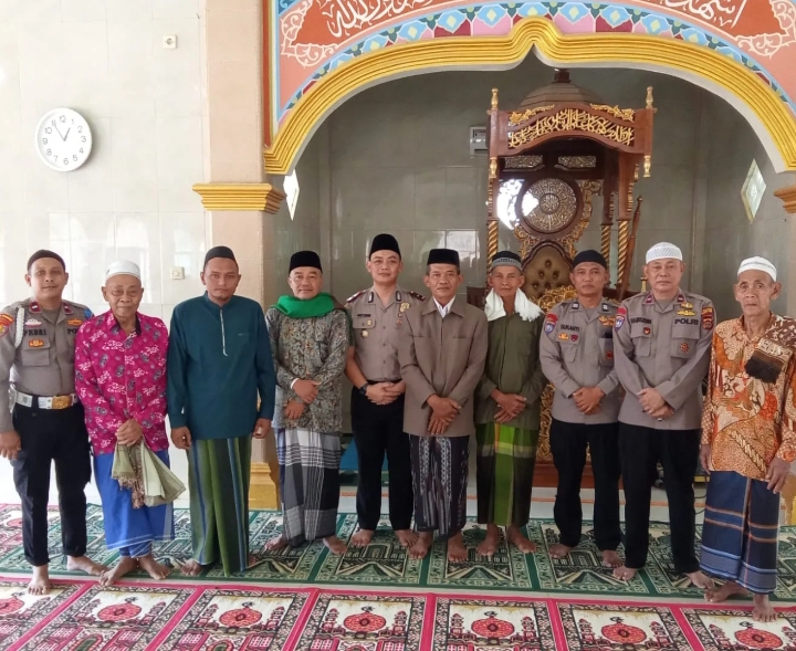 Kapolsek Bahar Selatan Gelar Jumat Keliling di Masjid Besar Attaqwa