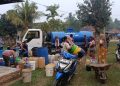 Sekdes Kedemangan Alfian SH Terus Menunjukkan Kesigapan dalam Menangani Dampak Kekeringan, Bagikan 5000 Liter Air