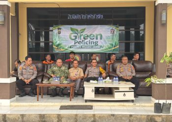 Green Policing, Polres Muaro Jambi Tanam 20 Pohon, Wujudkan Kepedulian terhadap Lingkungan