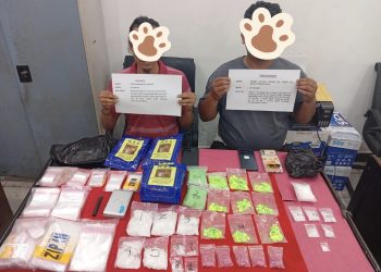 Satresnarkoba Polresta Jambi Berhasil Gagalkan Peredaran 1,5 Kg Sabu dan Ratusan Pil Ekstasi, 2 Orang Diamankan