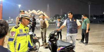 Antisipasi Kerawanan Malam Minggu, Personel Polda Jambi Sisir Seputaran Bandara
