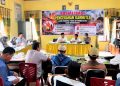 Hadiri Musrenbang Sungai Nibung, Bhabinkamtibmas Ajak Warga Bersama Cegah Karhutla
