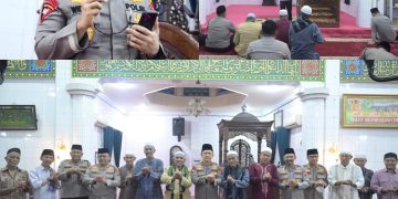 Subuh Keliling di Masjid Jami Ass’adah, Kapolda Jambi Ajak Masyarakat Jaga Kamtibmas