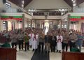 Kapolres Tebo Perkuat Toleransi Lewat Minggu Kasih, Ajak Jemaat Bersama Cegah Karhutla