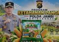 Polda Jambi Dorong Ketahanan Pangan melalui Benih Jagung SAS (Siginjai Andalan Swasembada) dan Inovasi Zero Waste
