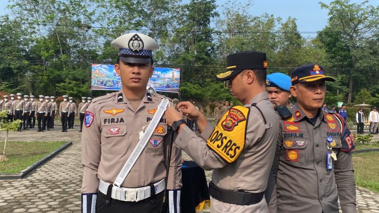 Polres Muaro Jambi Gelar Apel Operasi Patuh Siginjai 2026, Tekankan Keselamatan Berlalu Lintas