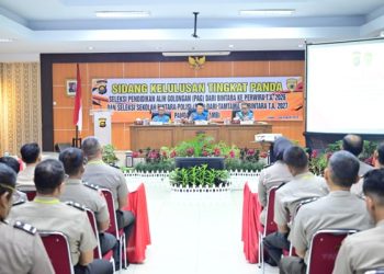 Kapolda Jambi Pimpin Sidang Kelulusan PAG 2026 dan SBP 2027, Tekankan Seleksi yang Profesional dan Berintegritas